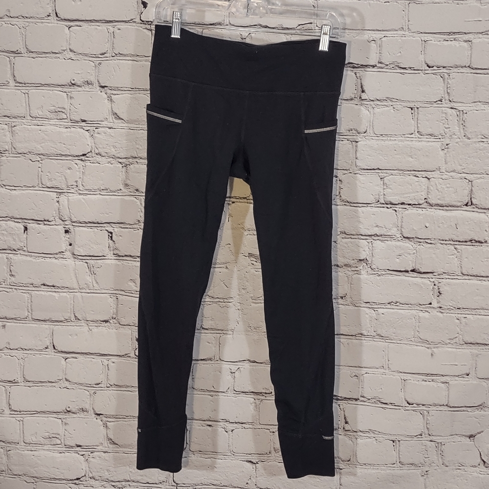 Athleta Black Leggings W/ Pockets